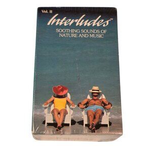 Interludes Vol II Soothing Sounds Of Nature and Music NOS 3 Cassette Tape Set